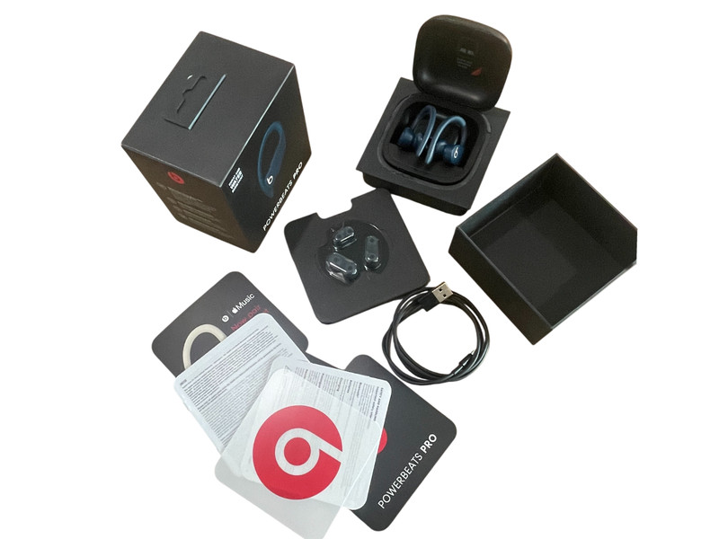Beats by Dr. Dre Powerbeats Pro Ear-Hook Wireless Headphones – Navy Blue
