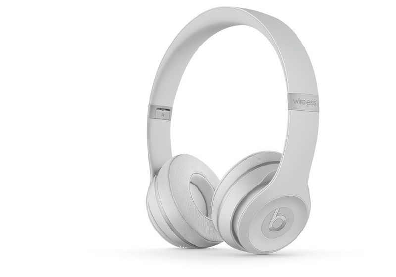 Beats Solo 3 Wireless Headphones – Matte Silver – NO CASE