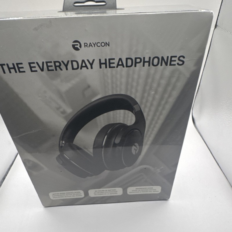 Raycon The Everyday Headphones Black Bluetooth Active Noise Cancellation 2020s