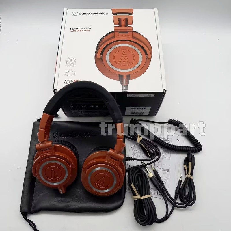 New ATH-M50x Closed-Back Professional Studio Monitor Headphones Orange gallery
