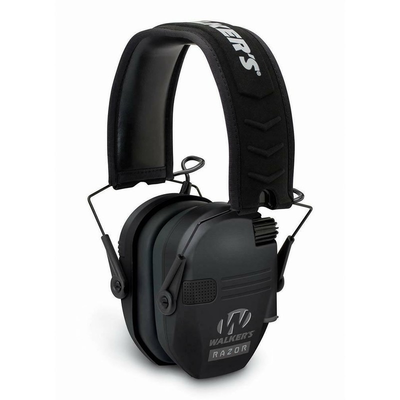 Walker’s GWPRSEM Razor Slim Electronic Muff – Black