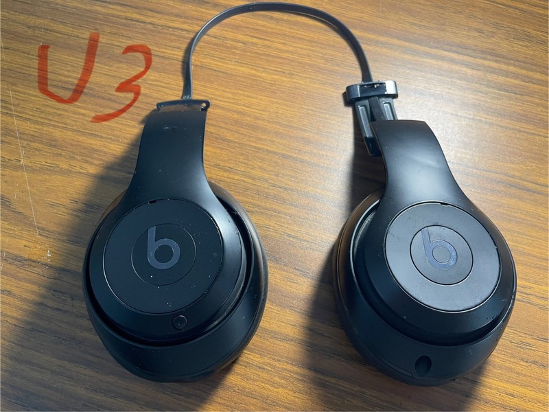 Beats by Dr. Dre Studio PRO Wireless Bluetooth Headphones BLACK parts – #U3