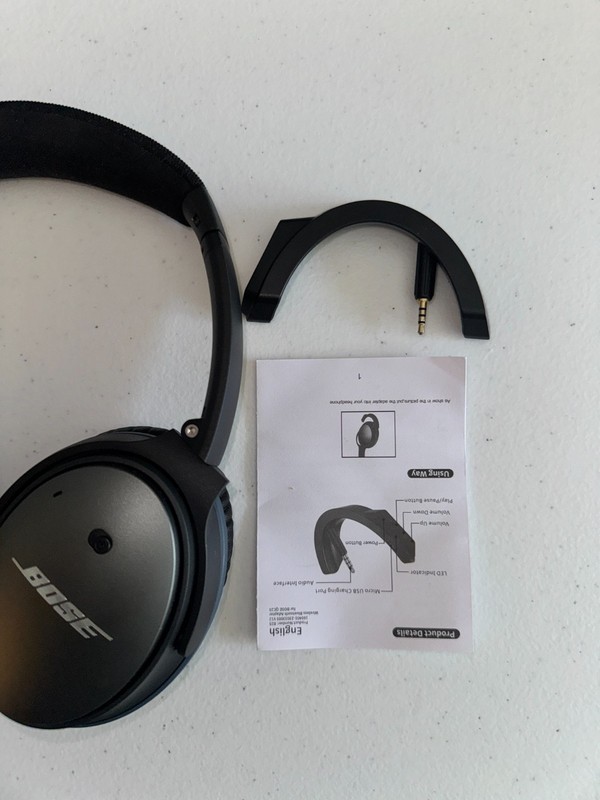 Bose QuietComfort 25 QC25 Wired Noise Cancelling Headphones + Bluetooth Adapter gallery