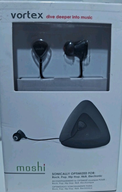 Moshi Audio Vortex PRO Earbuds HR8 Full Range Neodymium DriverExtended Range New gallery