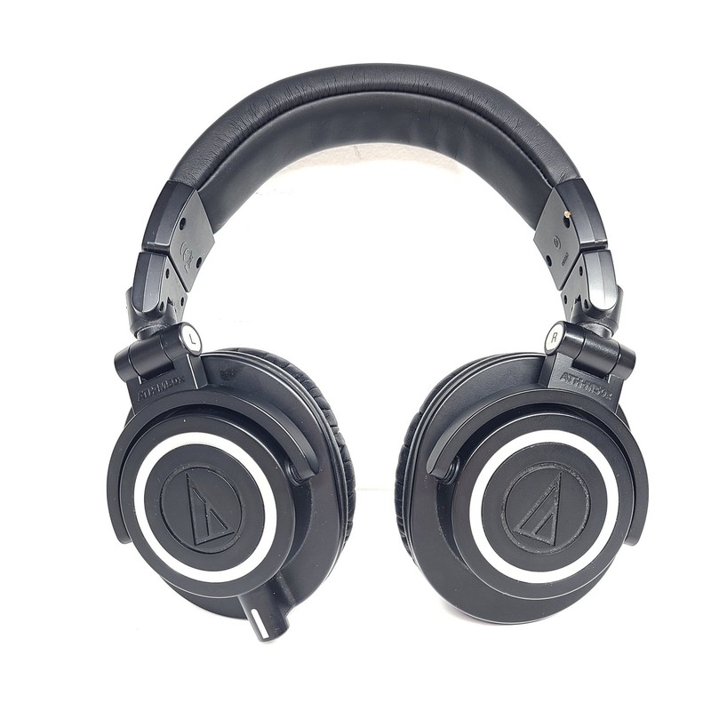 Audio-Technica ATH-M50X Professional On The Ear Headphones – Black