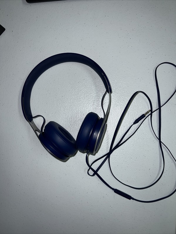 Beats By Dr. Dre Blue “Wired” Headphones – Blue