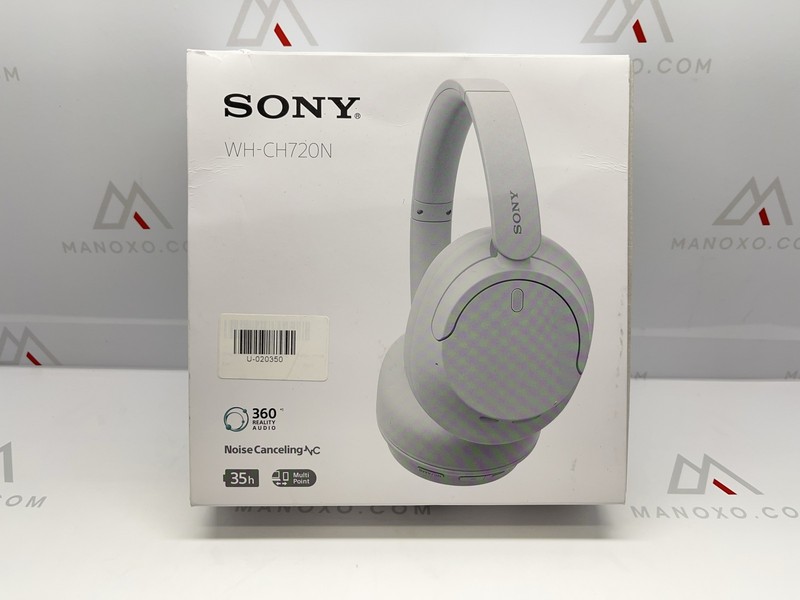 Sony WH-CH720NW Noise Canceling Wireless Bluetooth Headphones – Built-