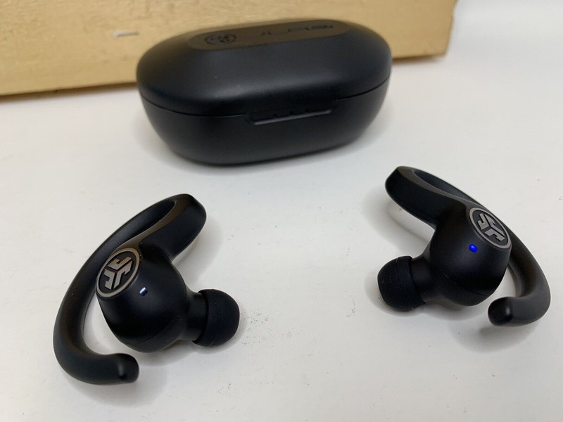 JLab JBuds Air Sport Bluetooth Wireless In-Ear Headphones - Black gallery