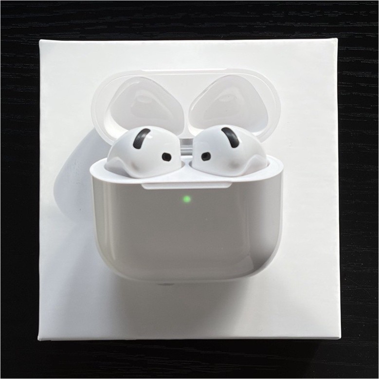 Apple AirPods 4 (ANC) Wireless Bluetooth Earbuds with Charging Case – White