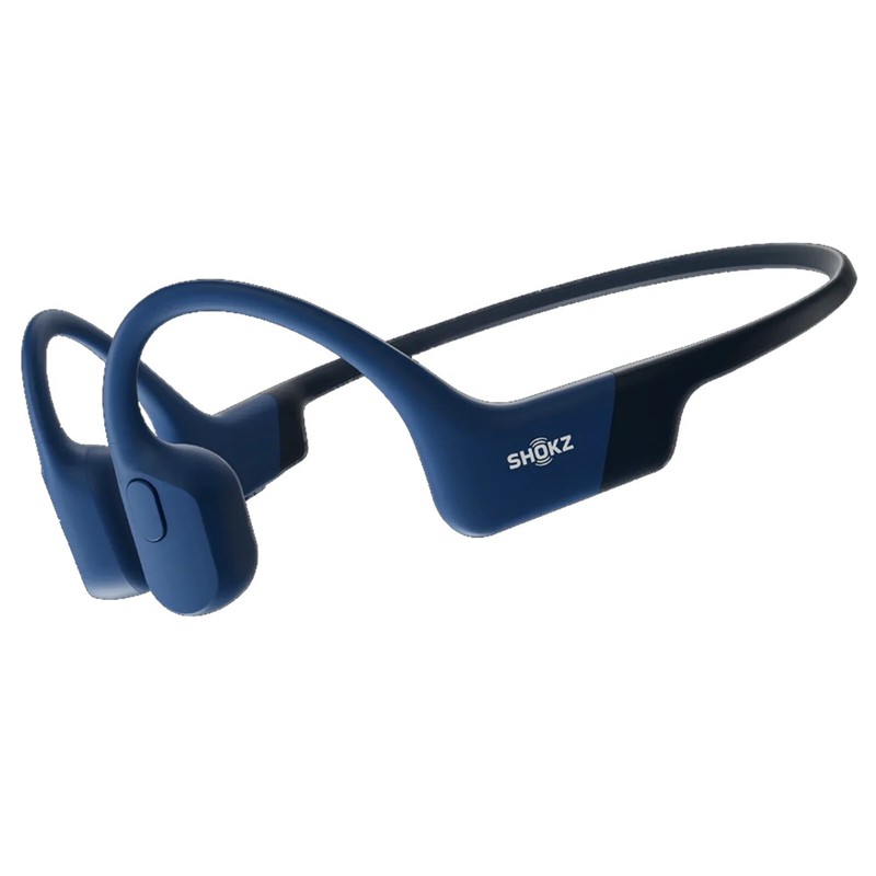 Shokz – OpenRun Mini S803 Bone Conduction Open-Ear Endurance Headphones – Blue