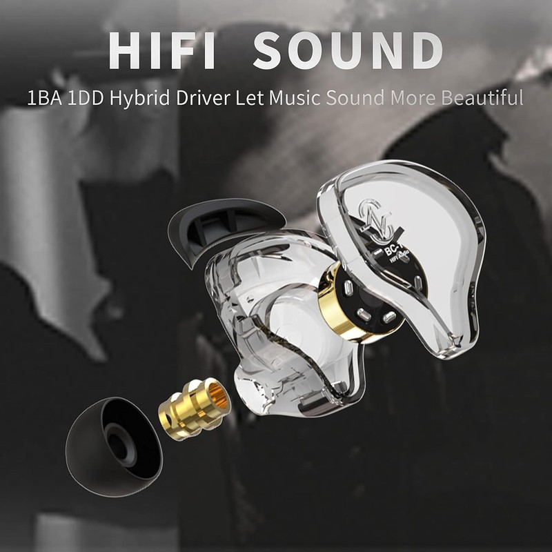 Professional CCZ Melody In-Ear Monitors – Durable, Waterproof, HiFi Sound gallery