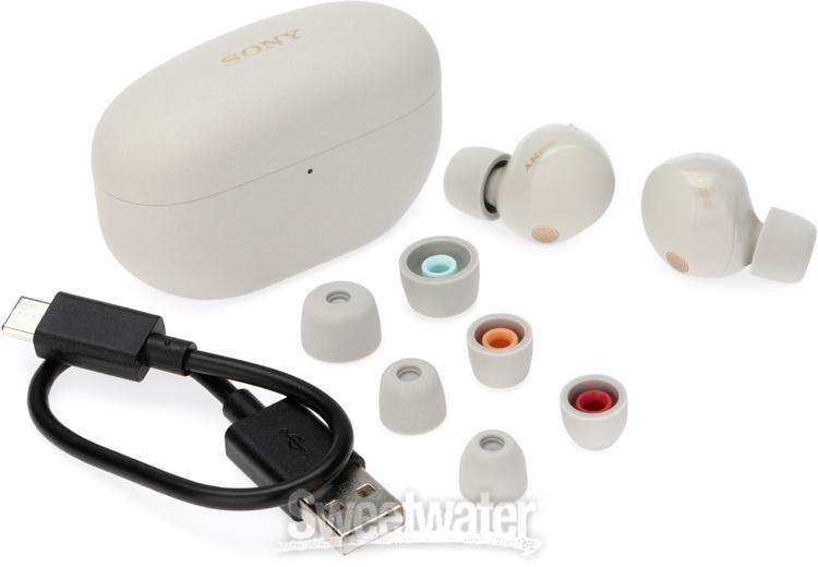 Sony WF-1000XM5 Wireless Noise-canceling Earbuds - Silver gallery