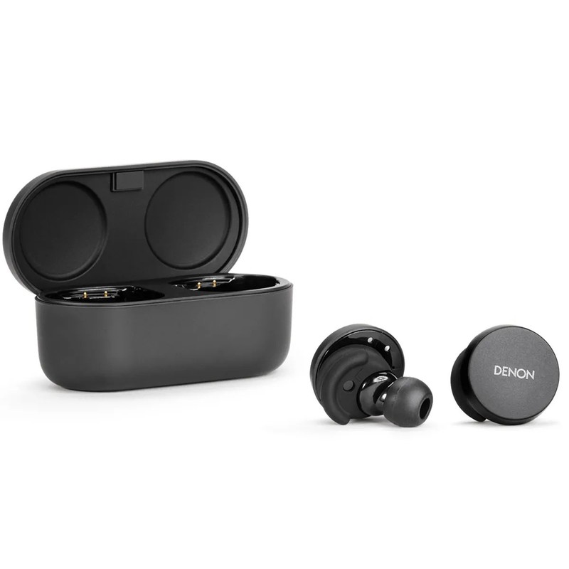 Denon PerL Pro True Wireless Adaptive Noise Cancelling Earbuds – Black #2069047