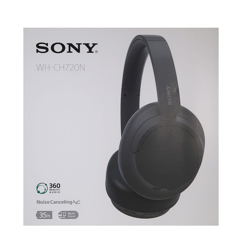 Sony Wireless Over-Ear Noise-Canceling Headphones WHCH720N/B (Black) gallery