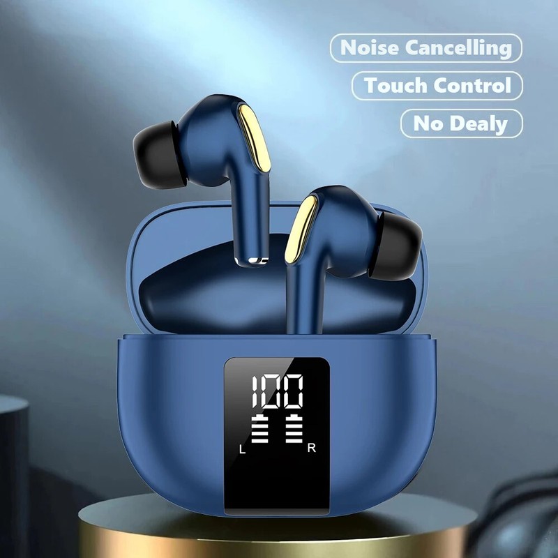 Audifonos Auriculares 3D Bluetooth 5.3 Inalambricos Touch Para iPhone 15 14 13 gallery