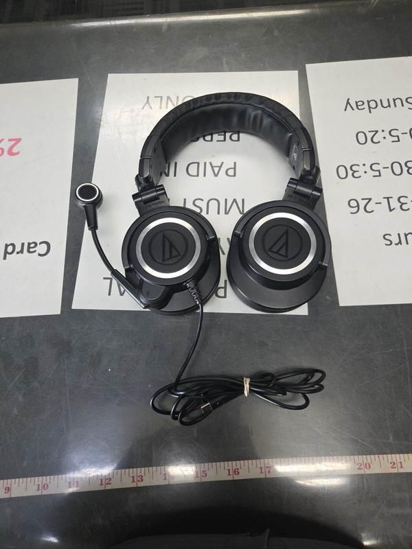 Audio-Technica ATH-M50xSTS- USB BLACK headphones Wired