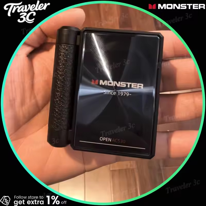 MONSTER Bluetooth Earphones Noise-Canceling Wireless Bio-Fiber