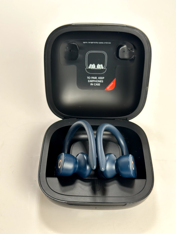 Beats by Dr. Dre Powerbeats Pro Wireless Earphones - Navy (Missing one Rubber) gallery