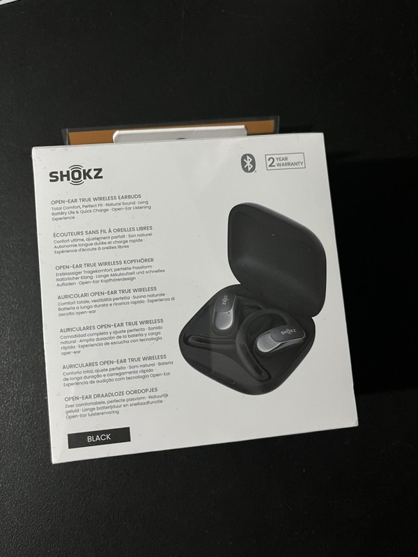 New Shokz OpenFit Air Open-Ear Wireless Earbuds T511 Earphones Headphones SEALED gallery