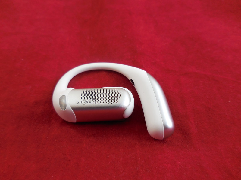 Shokz -OpenFit Pro Open-Ear True Bluetooth Noise Replacement Left earbud White