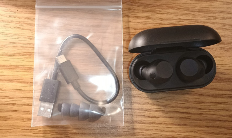 Sony WF-C710N/B Truly Wireless Noise Canceling Earbuds — Black (2025 Model)