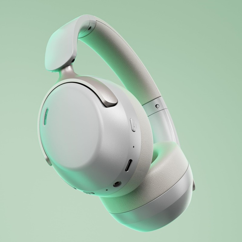 LORELEI QC30 Hybrid Active Noise Cancelling Headphones, 60H Playtime, Built-i... gallery