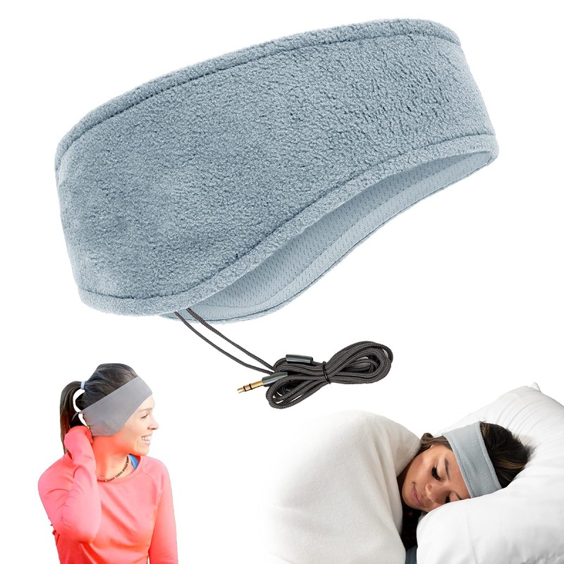 Sleep Headphones – over Ear Headphones from Ultra Thin Cool Mesh Wired for Side