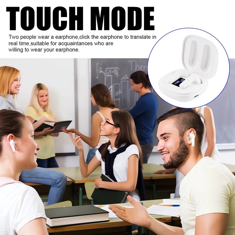 144+Languages Translator Earphones Real Time Online OffLine Smart Translator New gallery