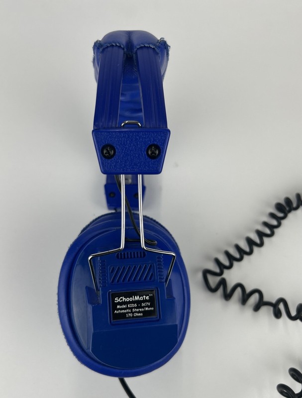 SChoolMate headphones model KIDS - SC7V automatic stereo/mono 170 Ohms gallery