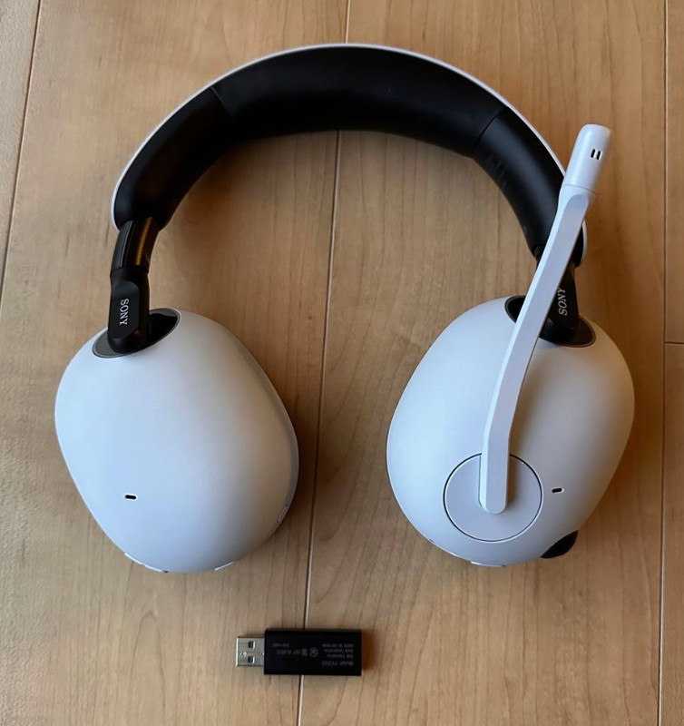 SONY WH-G900N INZONE H9 Wireless Noise Canceling Gaming Headset USB White