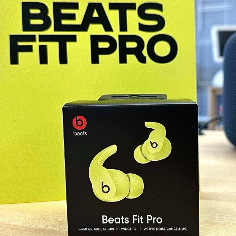 Beats Fit Pro Wireless Bluetooths Earbuds In Ear - Volt Yellow - New Sealed gallery