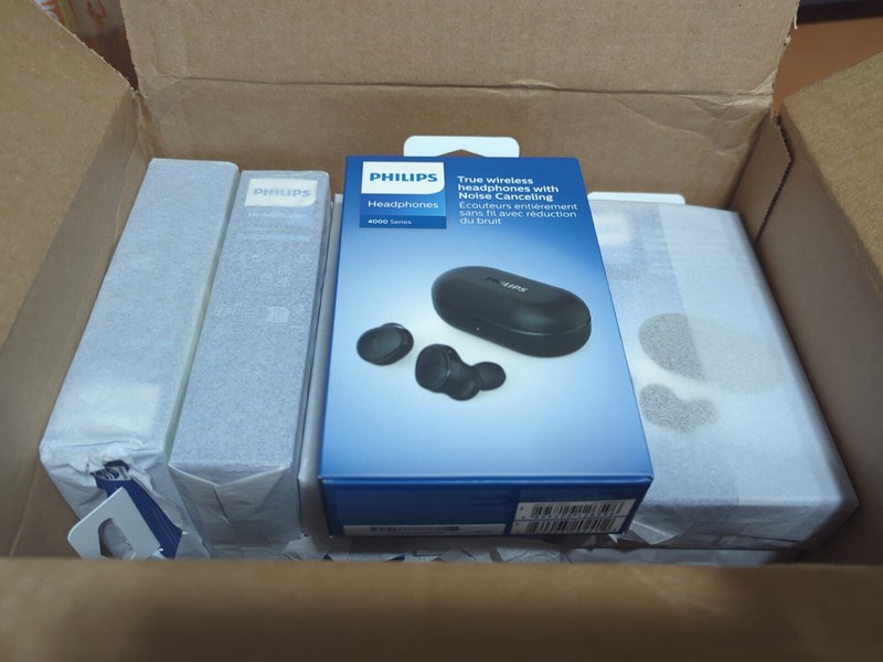 Philips TAT4556 True Wireless Headphones – Black FREE 2 YEAR WARANTY