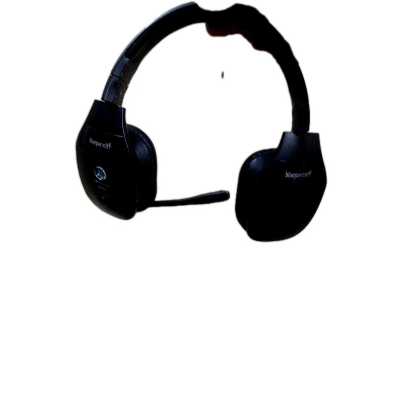 Used BlueParrott B450- XT Model 0TE920 FCC ID: SOM-203475 Black