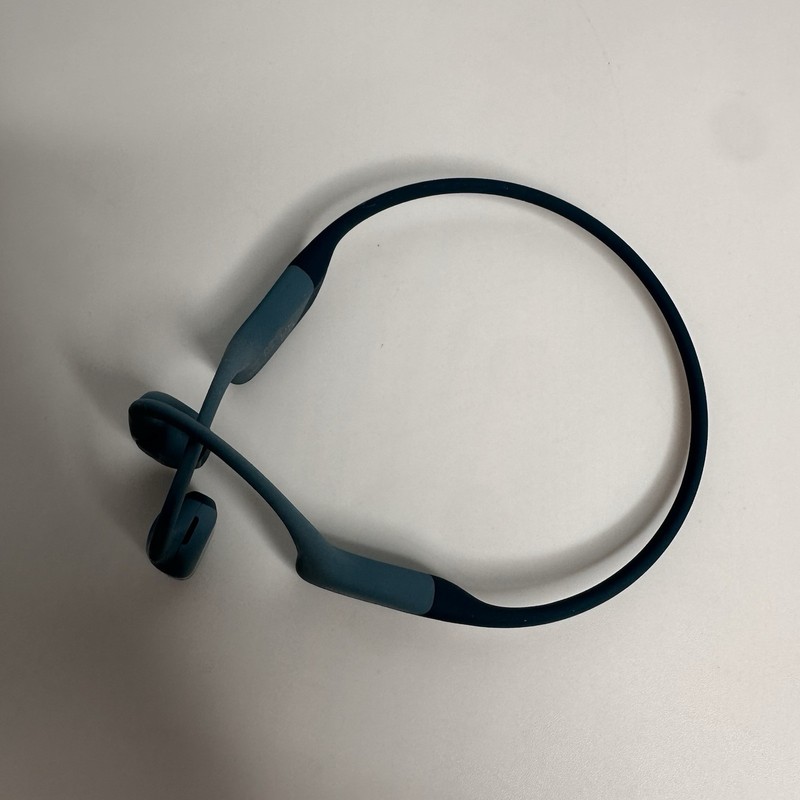 Shokz -OpenRun Pro Premium Bone Conduction Open-Ear Sport Headphones -Steel Blue gallery