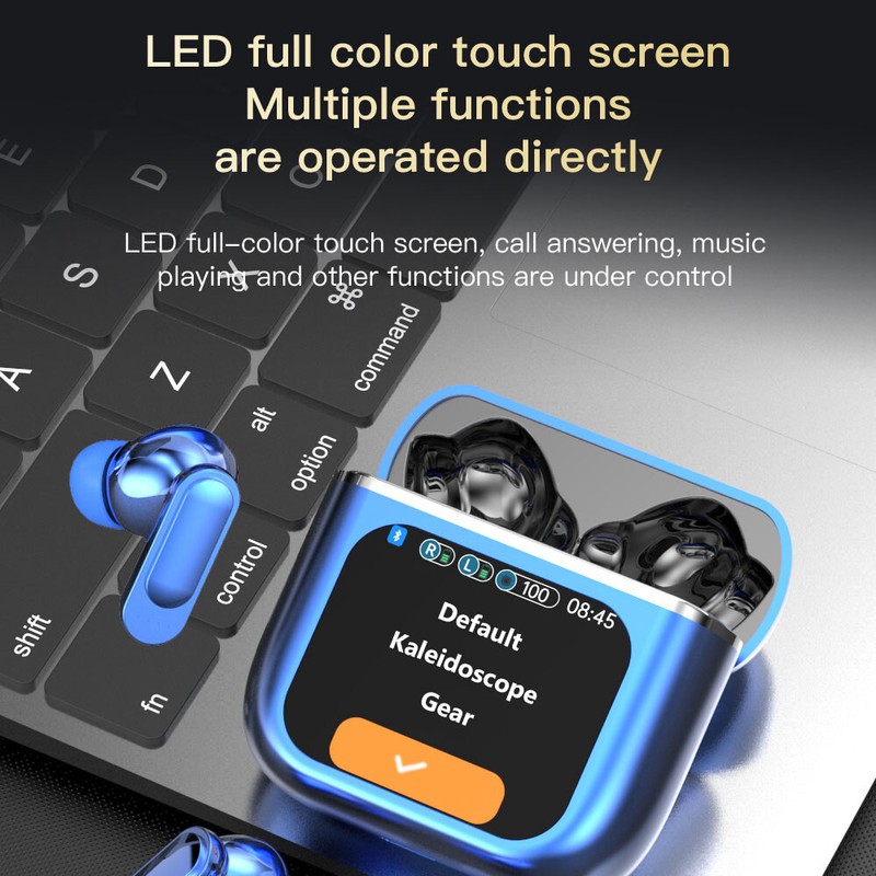 Audifonos Auriculares 3D Bluetooth 5.3 Inalambricos Touch Para iPhone y Samsung gallery