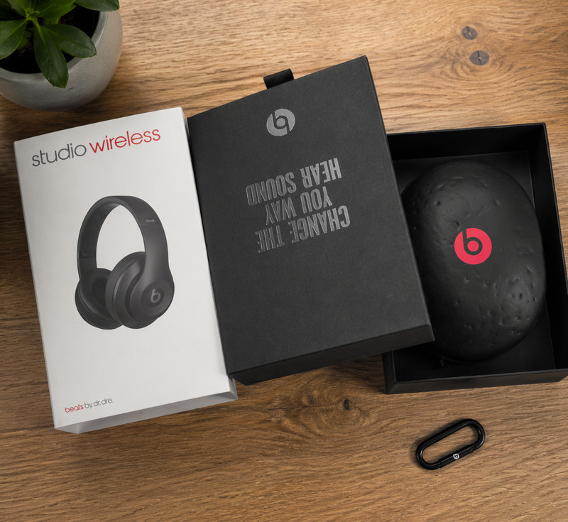 Beats Studio Wireless EMPTY BOX + Case & Accessories ONLY No Headphones