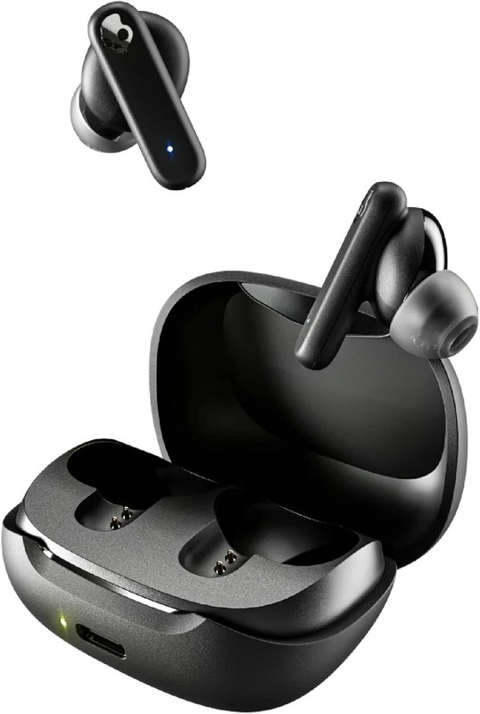 Skullcandy Smokin’ Buds In-Ear Wireless Earbuds, 20 Hr Battery, 50% Renewable
