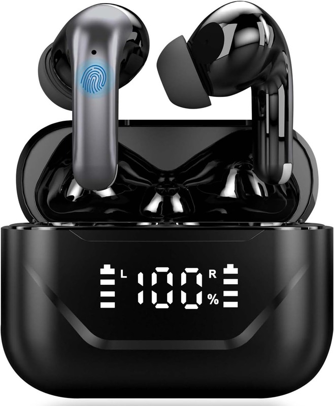 Audifonos Traductor De 144 Idiomas Auriculares Ingles Español Inalambrico Negro