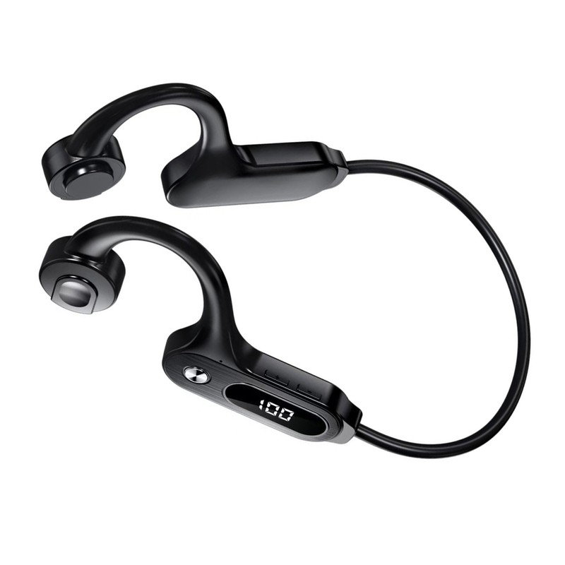 1 x Bluetooth headset Lightweight Exercise 300mah LED Digital Screen 30 Days New gallery