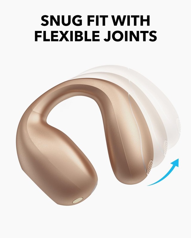 C40i by , Open-Ear Earbuds, Clip-On Headphones, Flexible Joint Design, Button... gallery