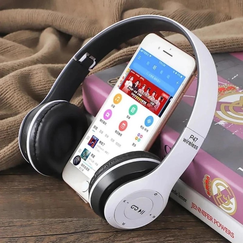 P47 Wireless Bluetooth Headphones Foldable Stereo Bass Headset gallery