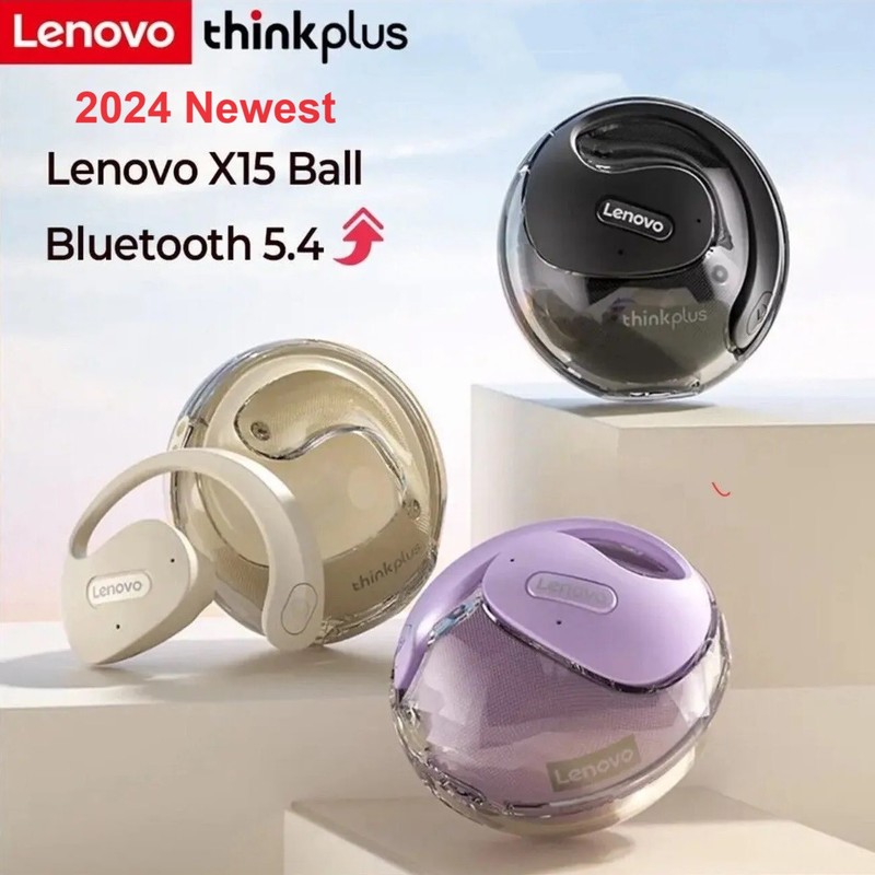 Lenovo 2024 Newest Thinkplus X15 Pro Bluetooth 5.4 Hi-Fi Sport Earbuds