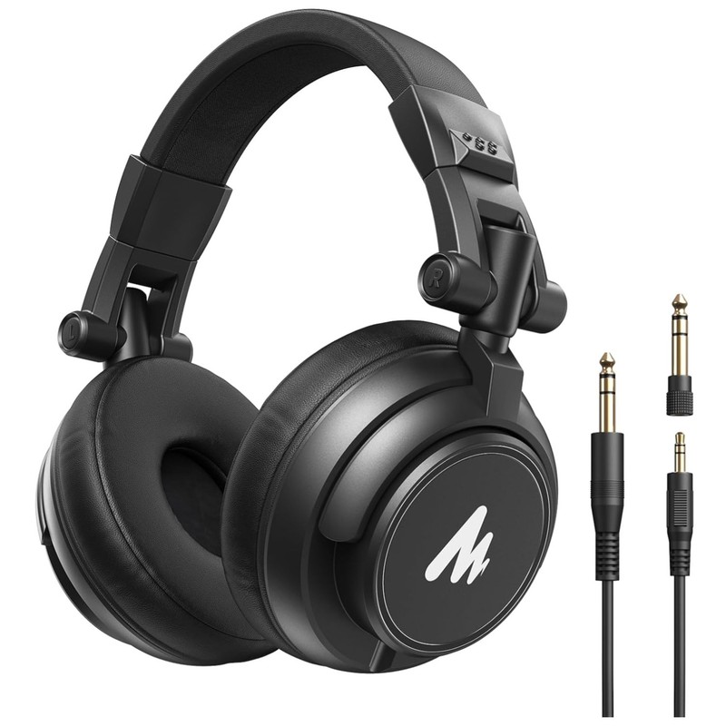 Studio Monitor Headphones with 50mm Dynamic Drivers