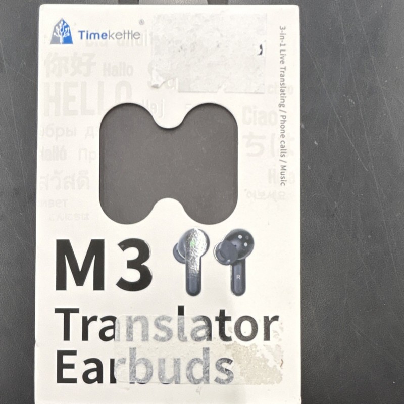 Timekettle M3 Translator Earbuds Bluetooth Wireless Noise Cancellation