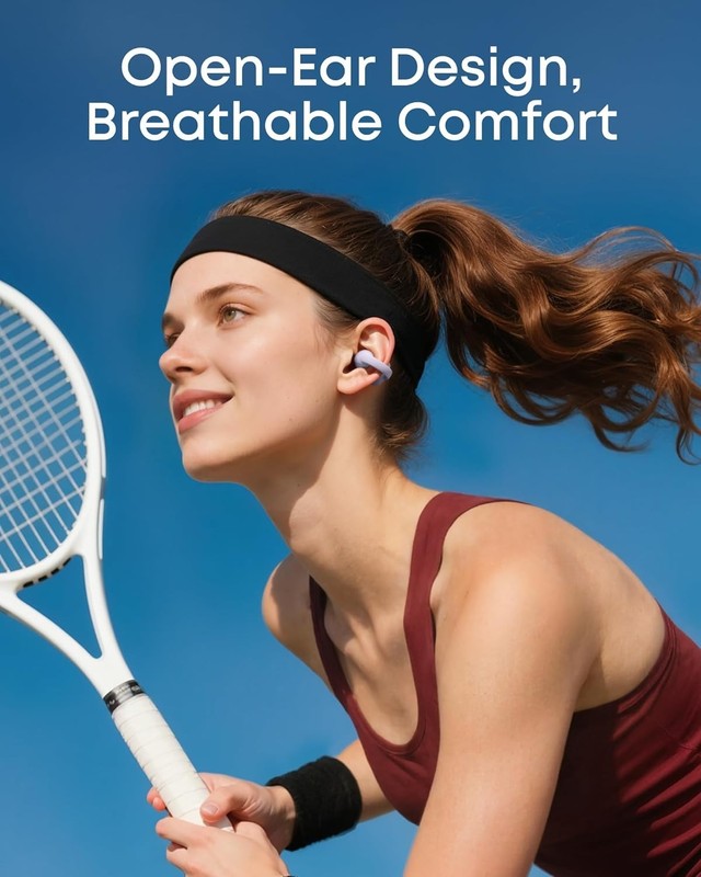 Ultra-Comfort C50i Wireless Headphones - FlexiClip Design for All-Day Wear gallery