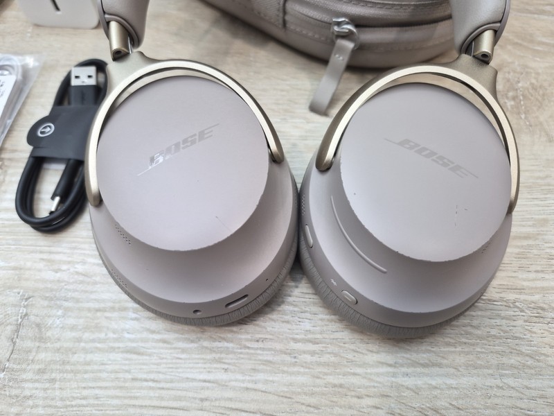 Bose QuietComfort Ultra Wireless Noise Cancelling Over-Ear Headphones -Sandstone gallery