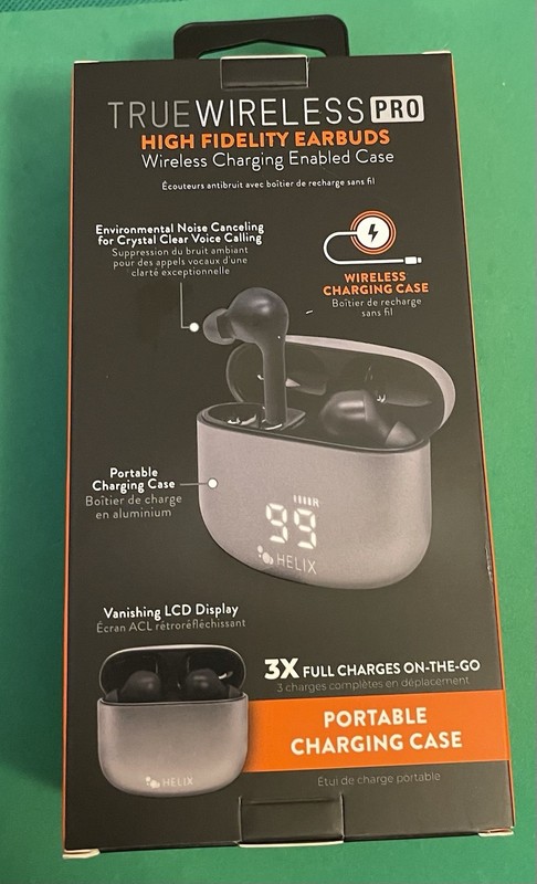 Helix PRO SERIES True Wireless HF Earbuds with Portable Digital Charging Case gallery
