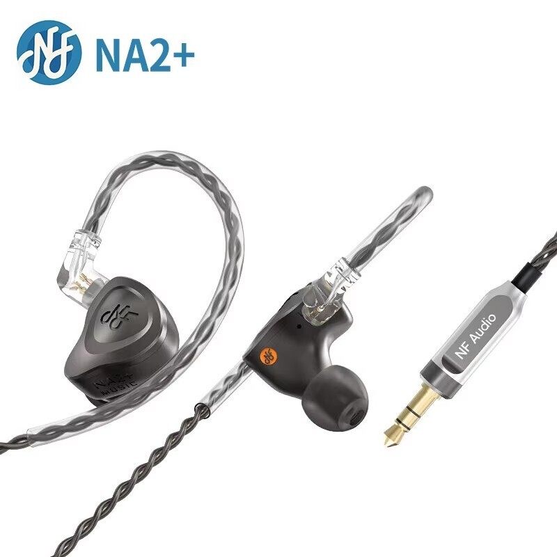 NF Audio NA2+ Earphone Double Cavity Dynamic Driver Earbuds + 2 Pin 0.78mm Cable