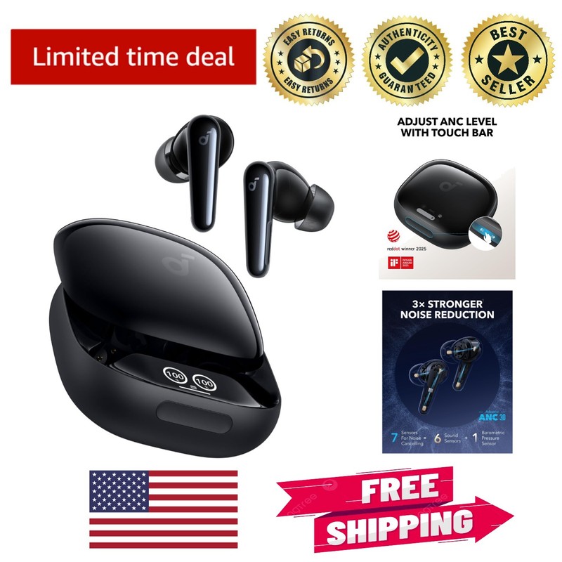 Liberty 4 Pro: Noise Cancelling Wireless Earbuds with 40-Hour Battery Life