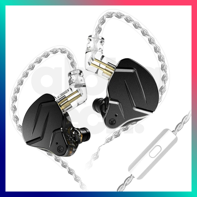 KZ ZSN Pro X Earphones 1BA+1DD Hybrid Technology HiFi IEM Earbuds